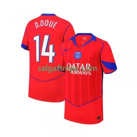 Paris Saint-Germain PSG Desire Doue 14 Fodboldtrøjer 3. sæt 2025/26 Kort ærmer
